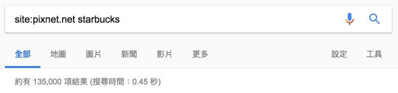 關鍵字 starbucks，在痞客邦(Pixnet)平台數量